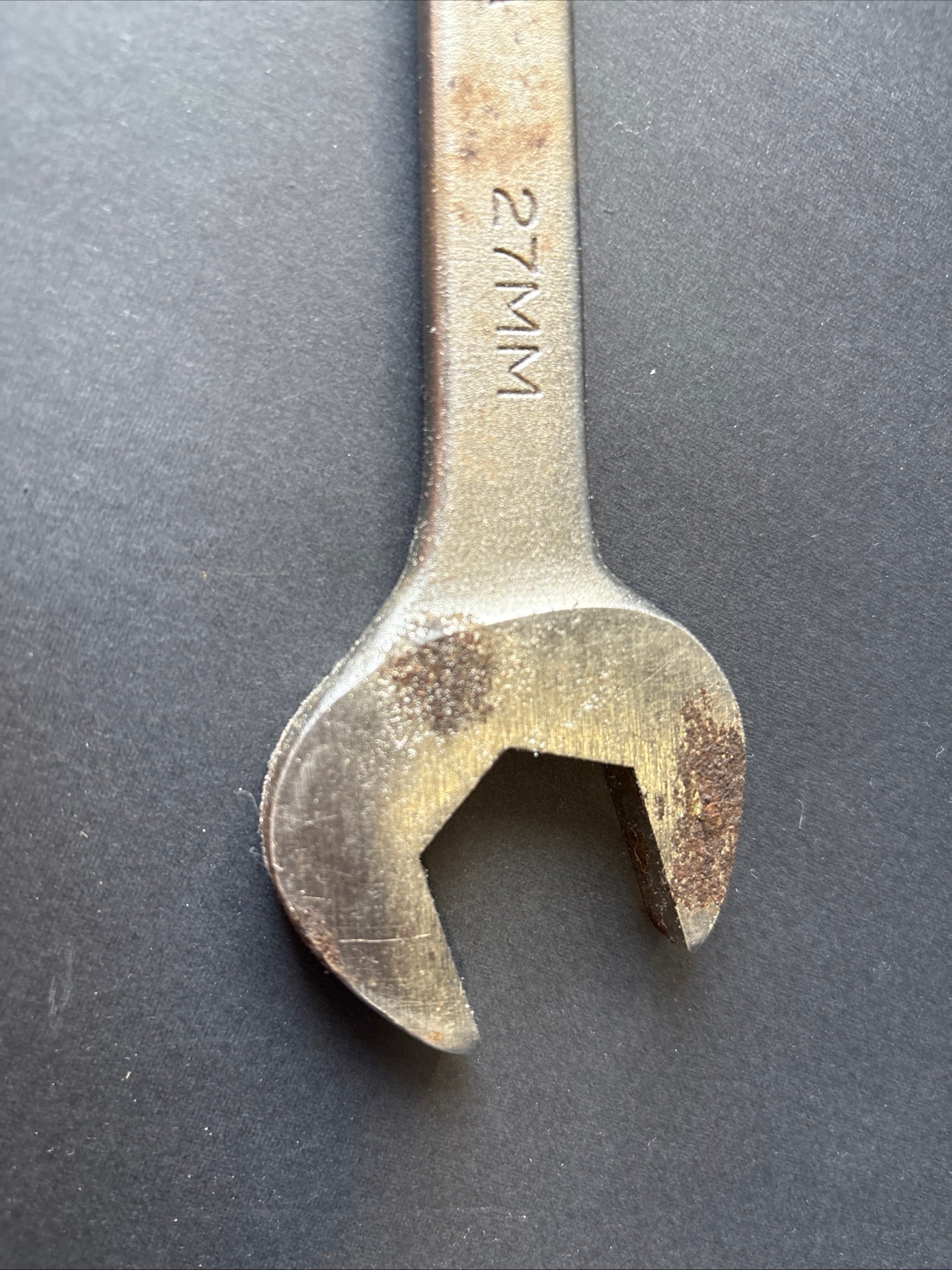 Vintage Bonney 25mm x 27mm Open End Wrench ME2527 Made In USA