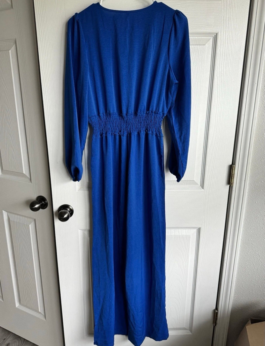 Yundai Blue Flowy Jumpsuit NWT (T13)