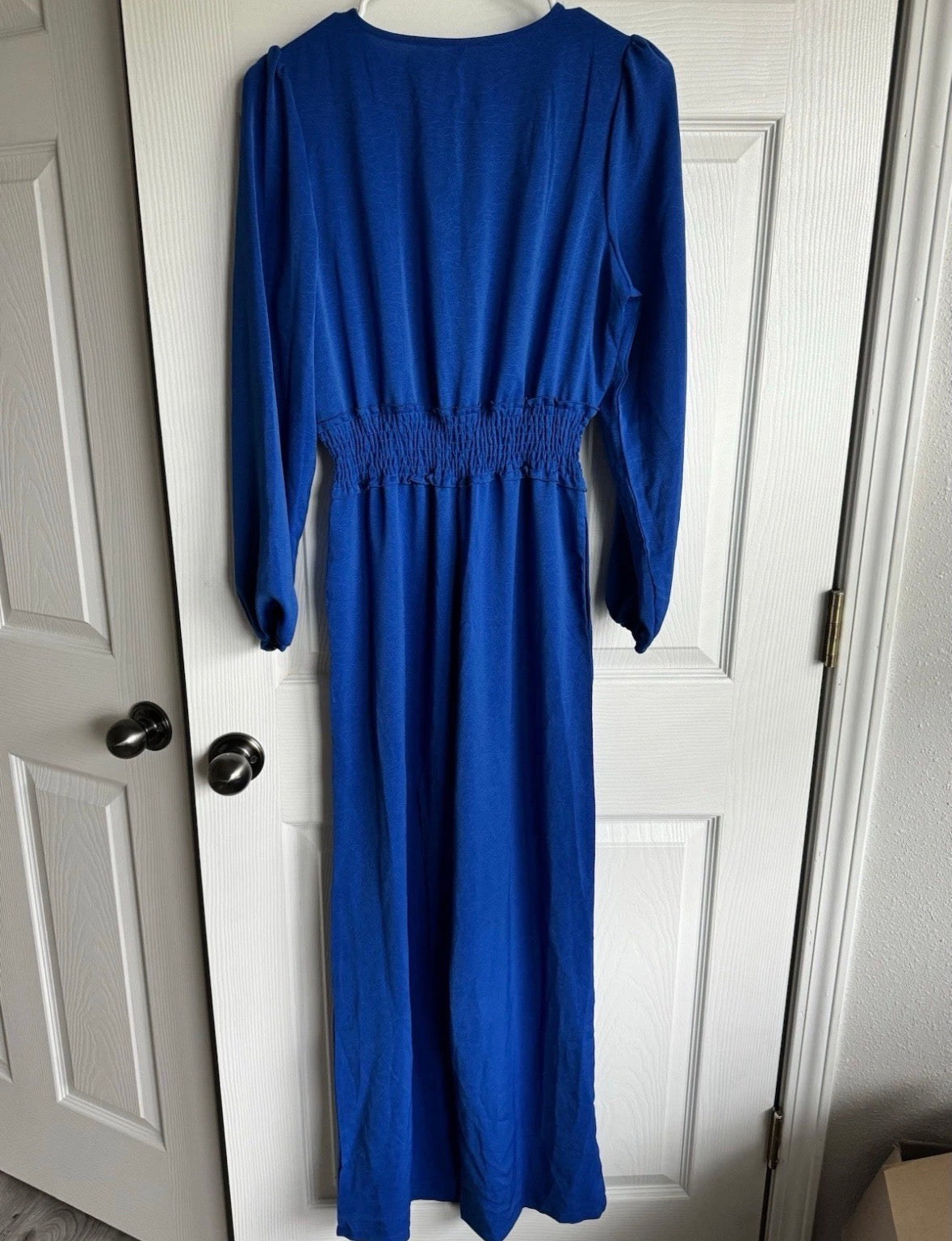Yundai Blue Flowy Jumpsuit NWT (T13)