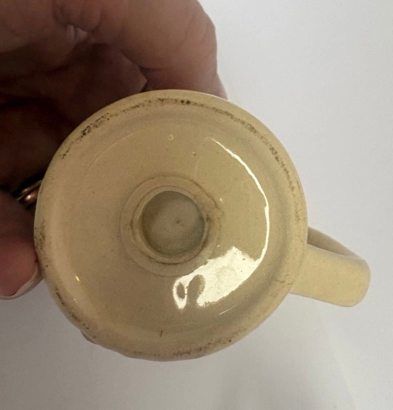 Vtg North Carolina Souvenir Ceramic Salt Pepper Shakers w/Handles - Geese P198