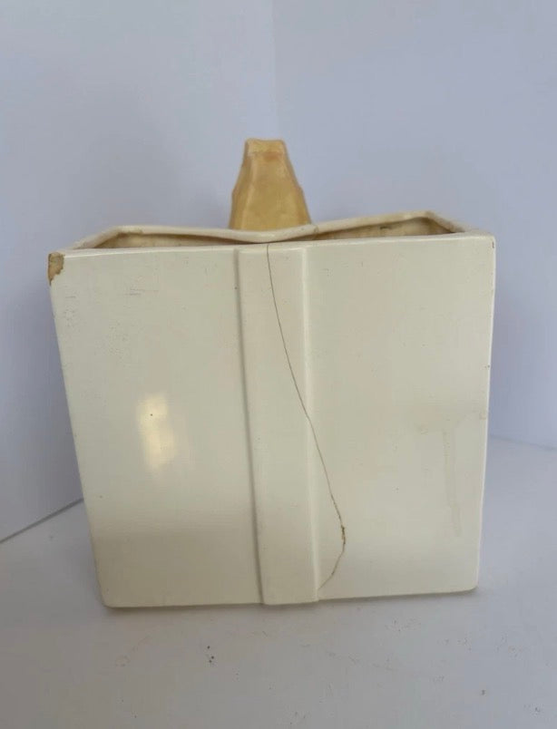 Vintage Japan Lords Prayer  Ceramic Planter. P175