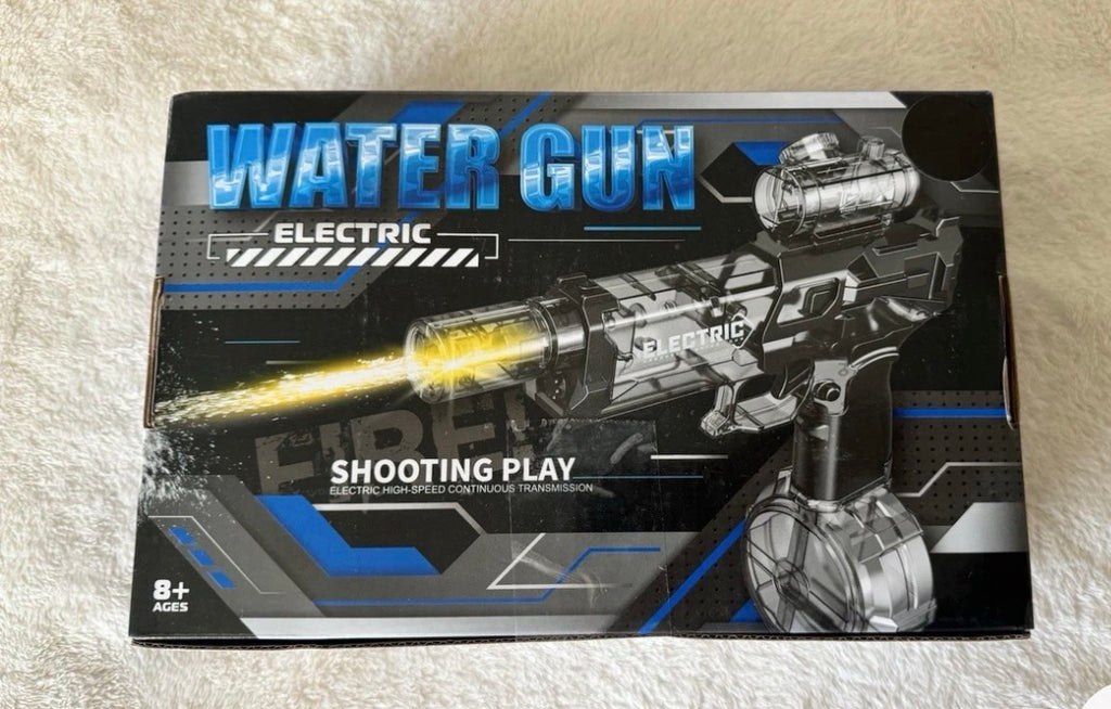 Electric Water Gun Toy - Black and Blue