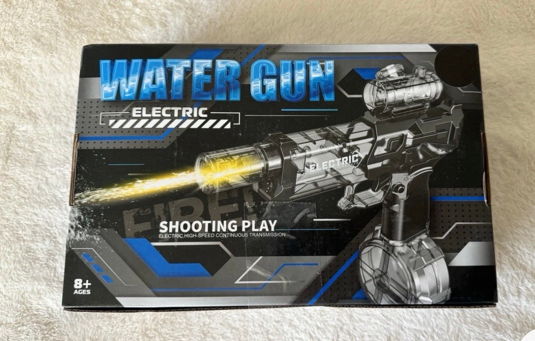 Electric Water Gun Toy - Black and Blue